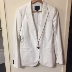 Banana Republic White Blazer